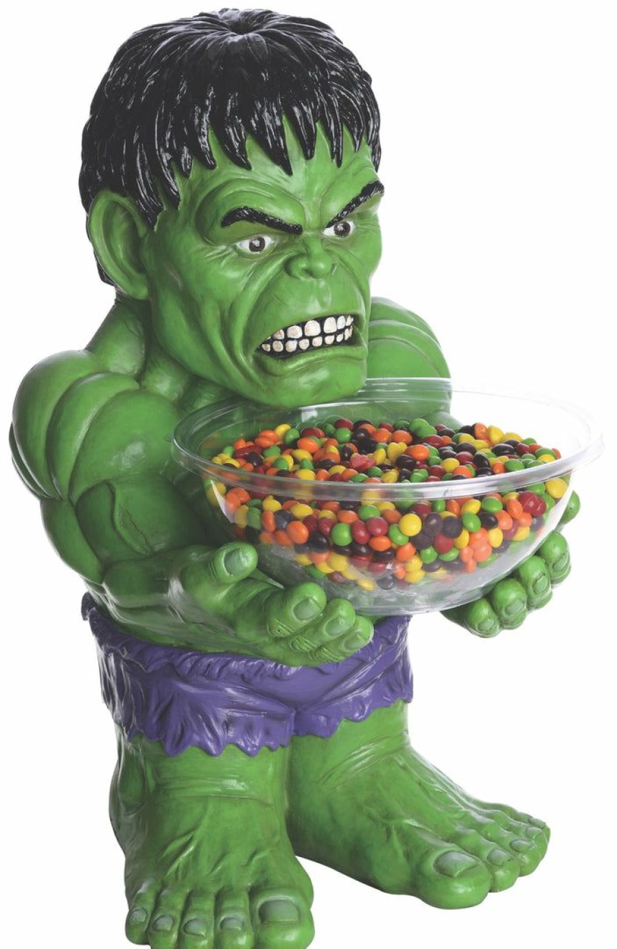 Halloween * | Rubies Marvel- The Incredible Hulk Candy Bowl Holder Candy Bowls And Holders